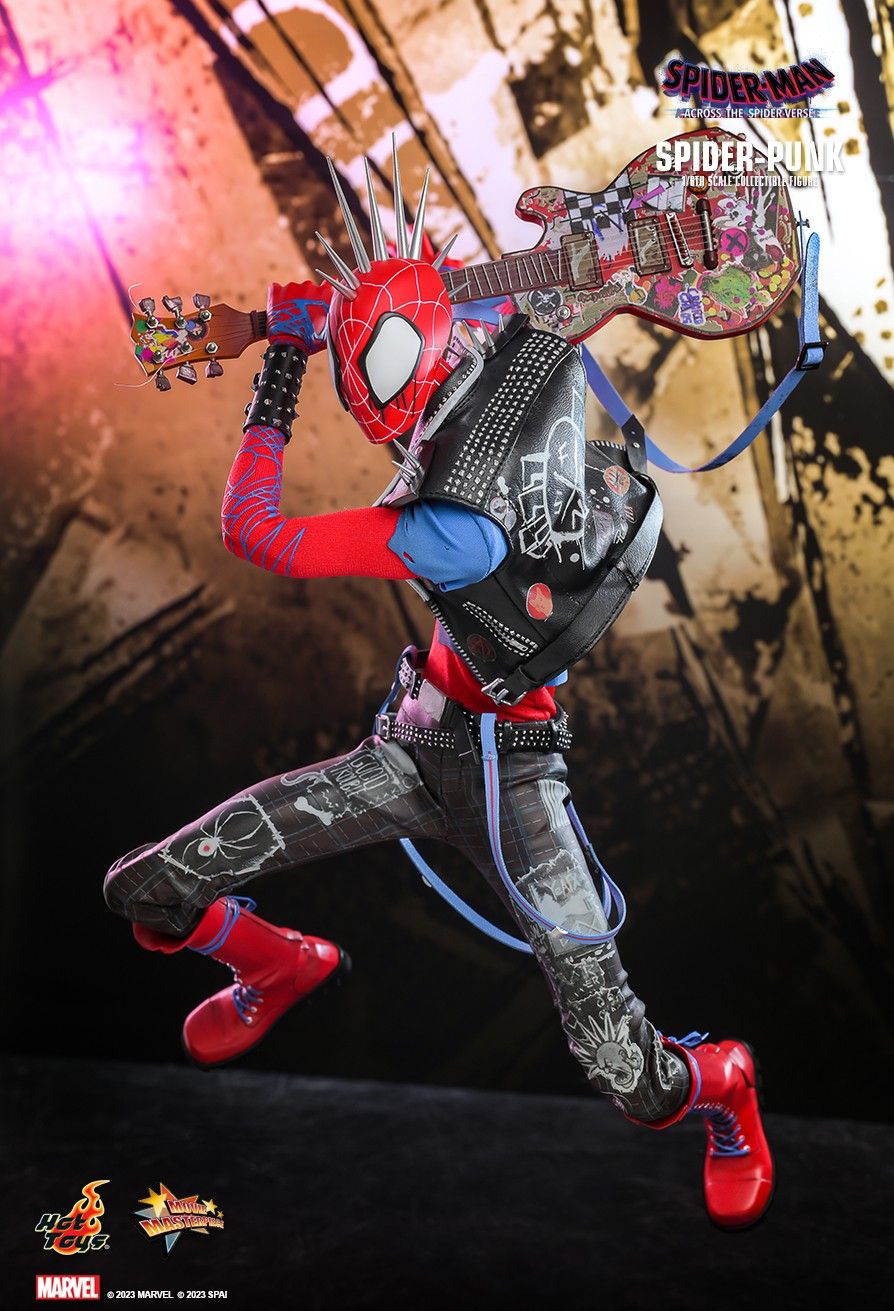 Hot Toys MMS726B - Marvel Comics - Spider-Man : Across The Spider Verse - Spider Punk Deluxe Version