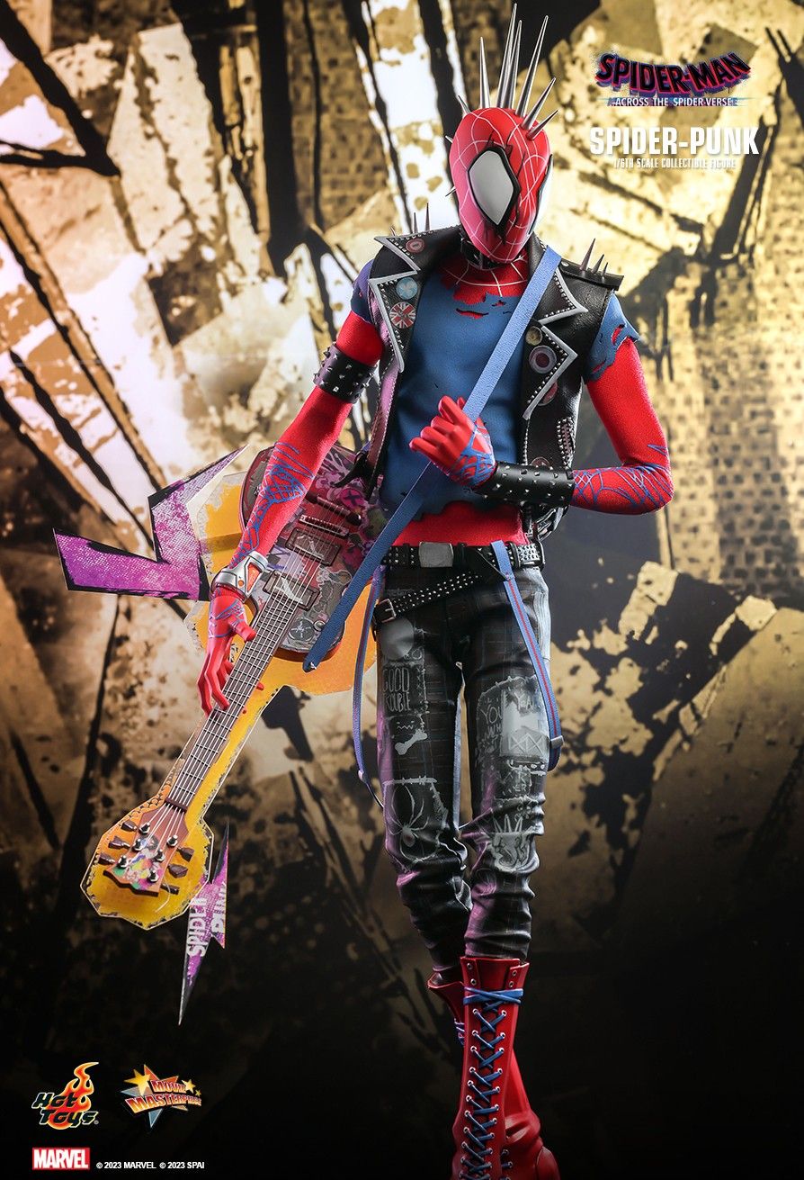 Hot Toys MMS726 - Marvel Comics - Spider-Man : Across The Spider Verse - Spider Punk Standard Version