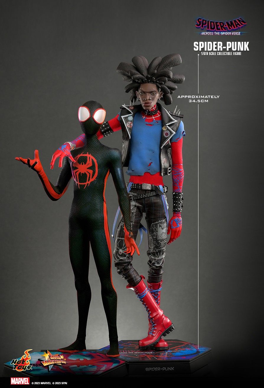 Hot Toys MMS726 - Marvel Comics - Spider-Man : Across The Spider Verse - Spider Punk Standard Version