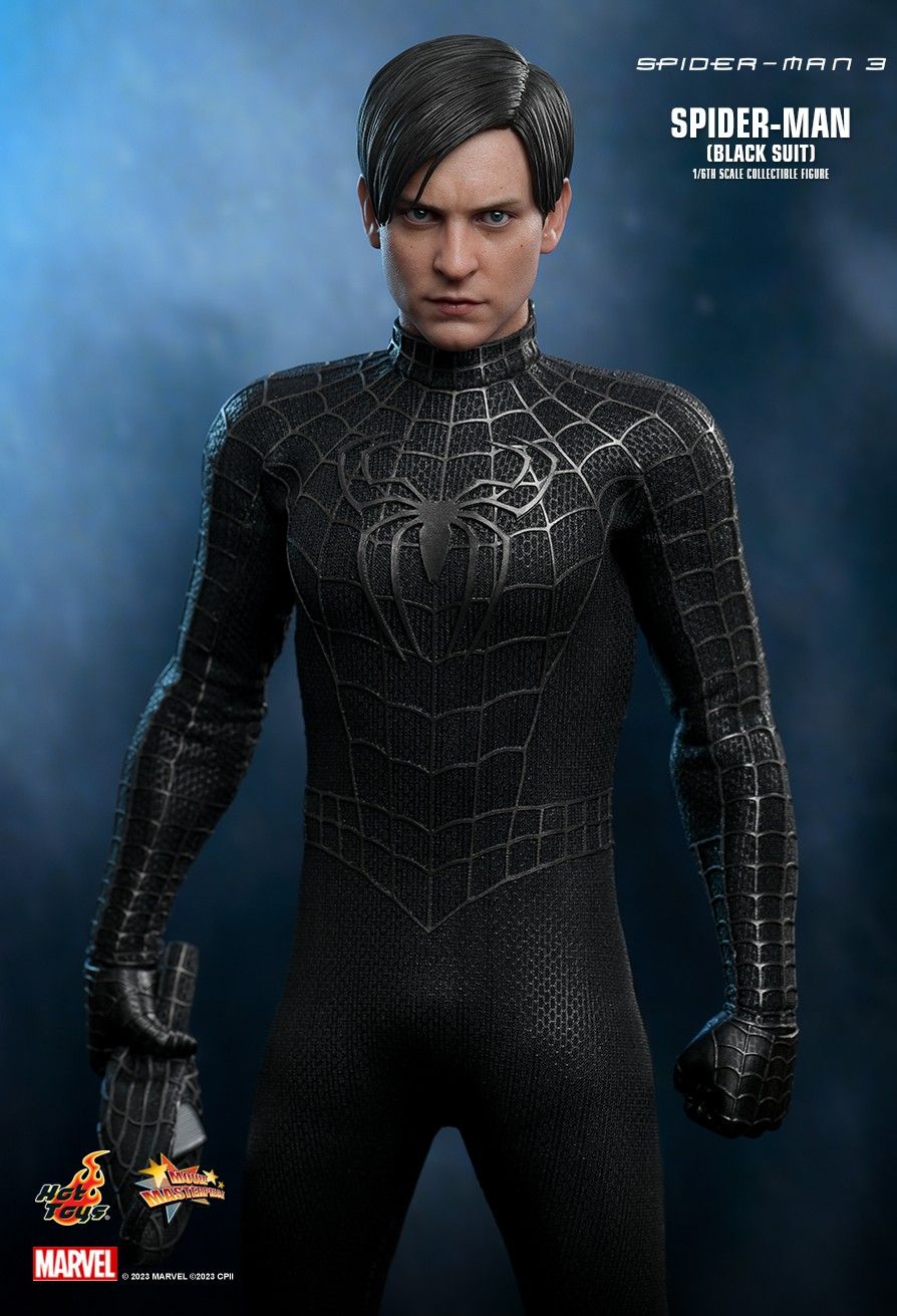 Hot Toys MMS727B - Marvel Comics - Spider Man 3 - Spider Man Black Suit Deluxe Version