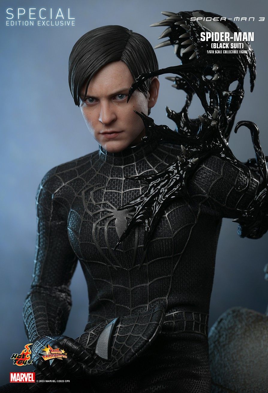 Hot Toys MMS727 - Marvel Comics - Spider Man 3 - Spider Man Black Suit Standard Version