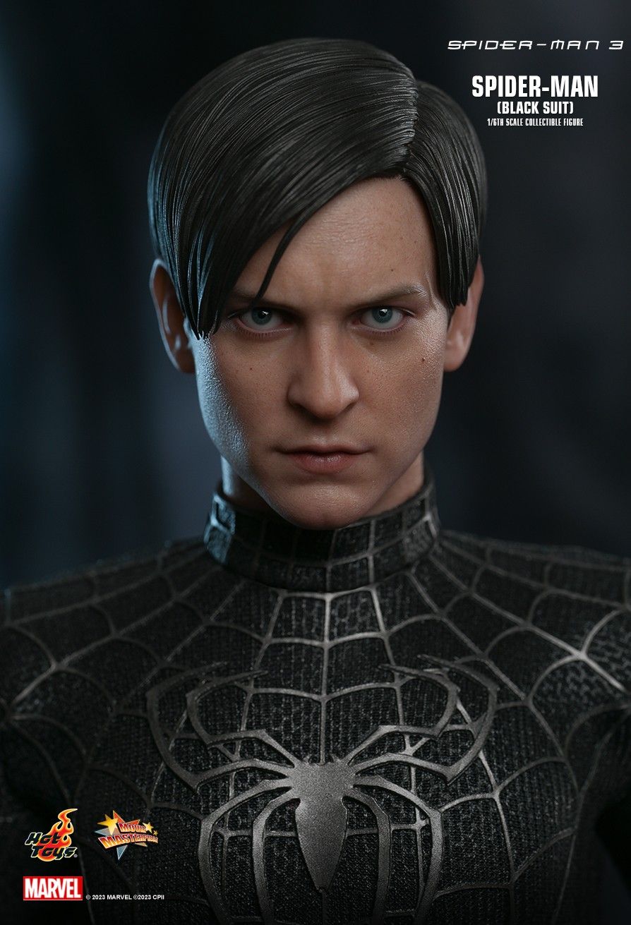 Hot Toys MMS727B - Marvel Comics - Spider Man 3 - Spider Man Black Suit Deluxe Version