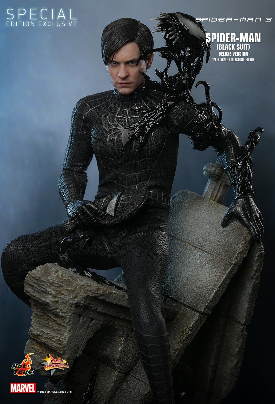Hot Toys MMS728 - Marvel Comics - Spider Man 3 - Spider Man Black Suit Standard Version