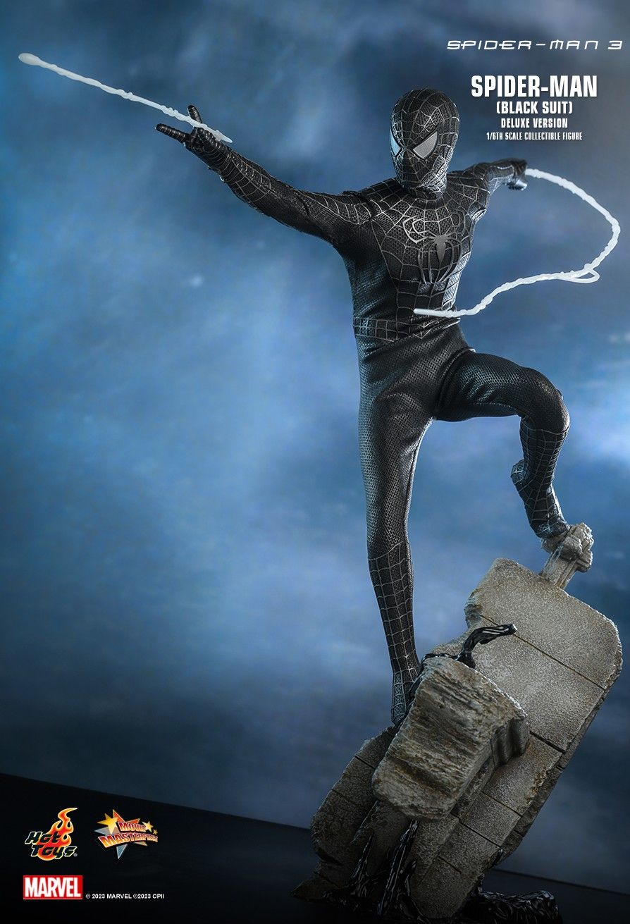 Hot Toys MMS728 - Marvel Comics - Spider Man 3 - Spider Man Black Suit Standard Version