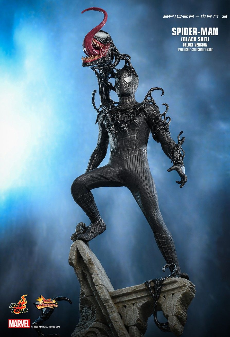 Hot Toys MMS728 - Marvel Comics - Spider Man 3 - Spider Man Black Suit Standard Version