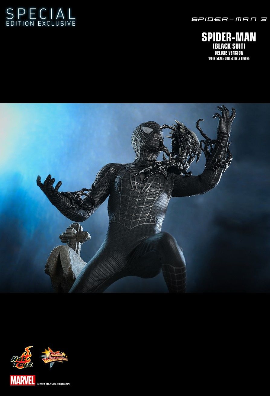 Hot Toys MMS728 - Marvel Comics - Spider Man 3 - Spider Man Black Suit Standard Version