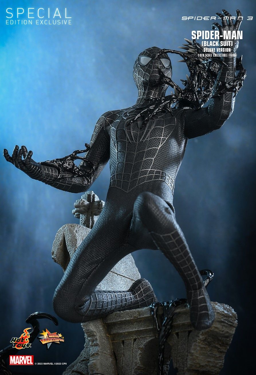 Hot Toys MMS728 - Marvel Comics - Spider Man 3 - Spider Man Black Suit Standard Version