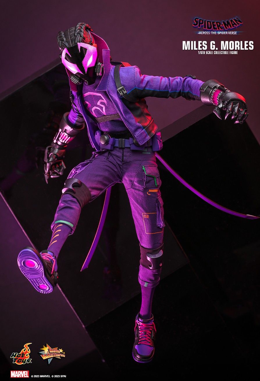 Hot Toys MMS725B - Marvel Comics - Spider-Man : Across The Spider Verse - Miles G. Morales Deluxe Version