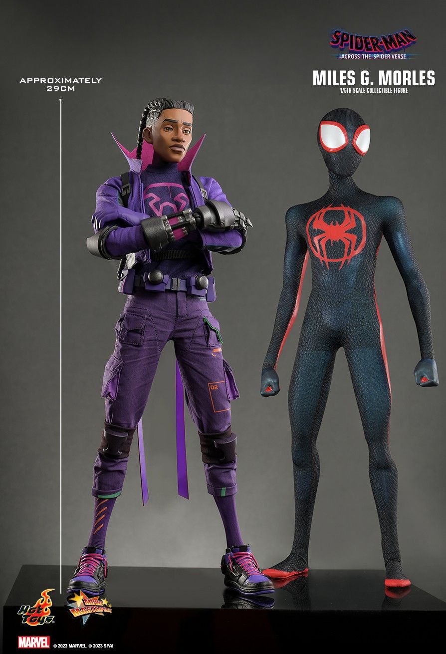 Hot Toys MMS725B - Marvel Comics - Spider-Man : Across The Spider Verse - Miles G. Morales Deluxe Version