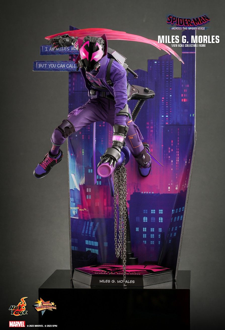 Hot Toys MMS725B - Marvel Comics - Spider-Man : Across The Spider Verse - Miles G. Morales Deluxe Version