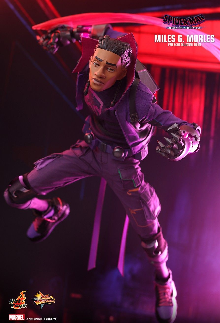 Hot Toys MMS725B - Marvel Comics - Spider-Man : Across The Spider Verse - Miles G. Morales Deluxe Version