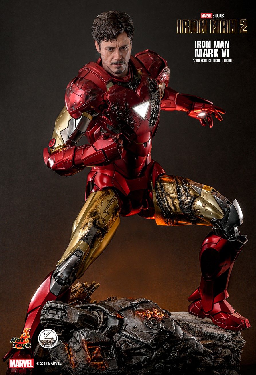 Hot Toys QS025 - Iron Man 2 - Iron Man Mark VI