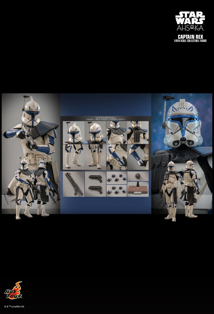 Hot Toys TMS119 - Star Wars : Ahsoka - Captain Rex