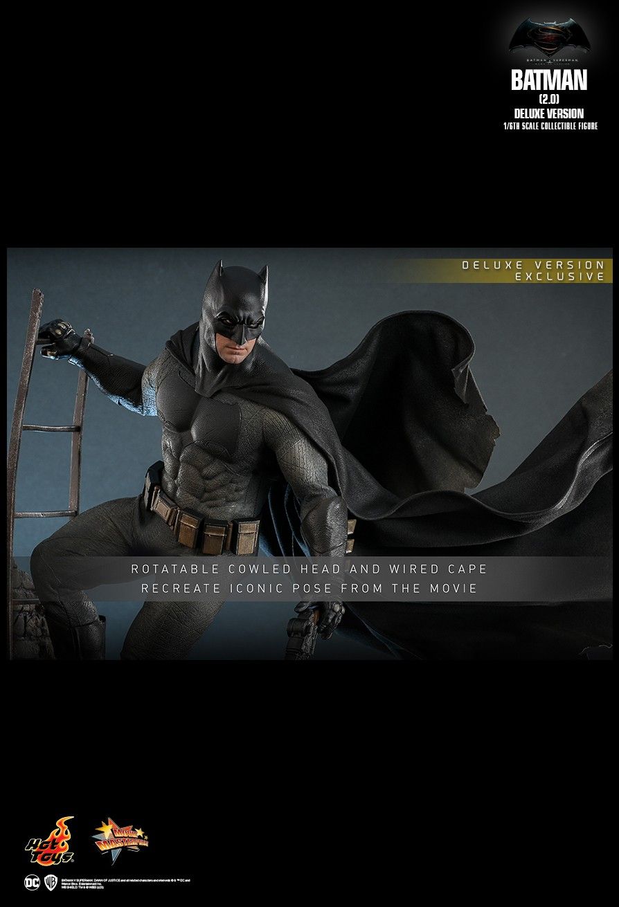 Hot Toys MMS732 - DC Comics - Batman Vs Superman : Dawn Of Justice - Batman Deluxe Version