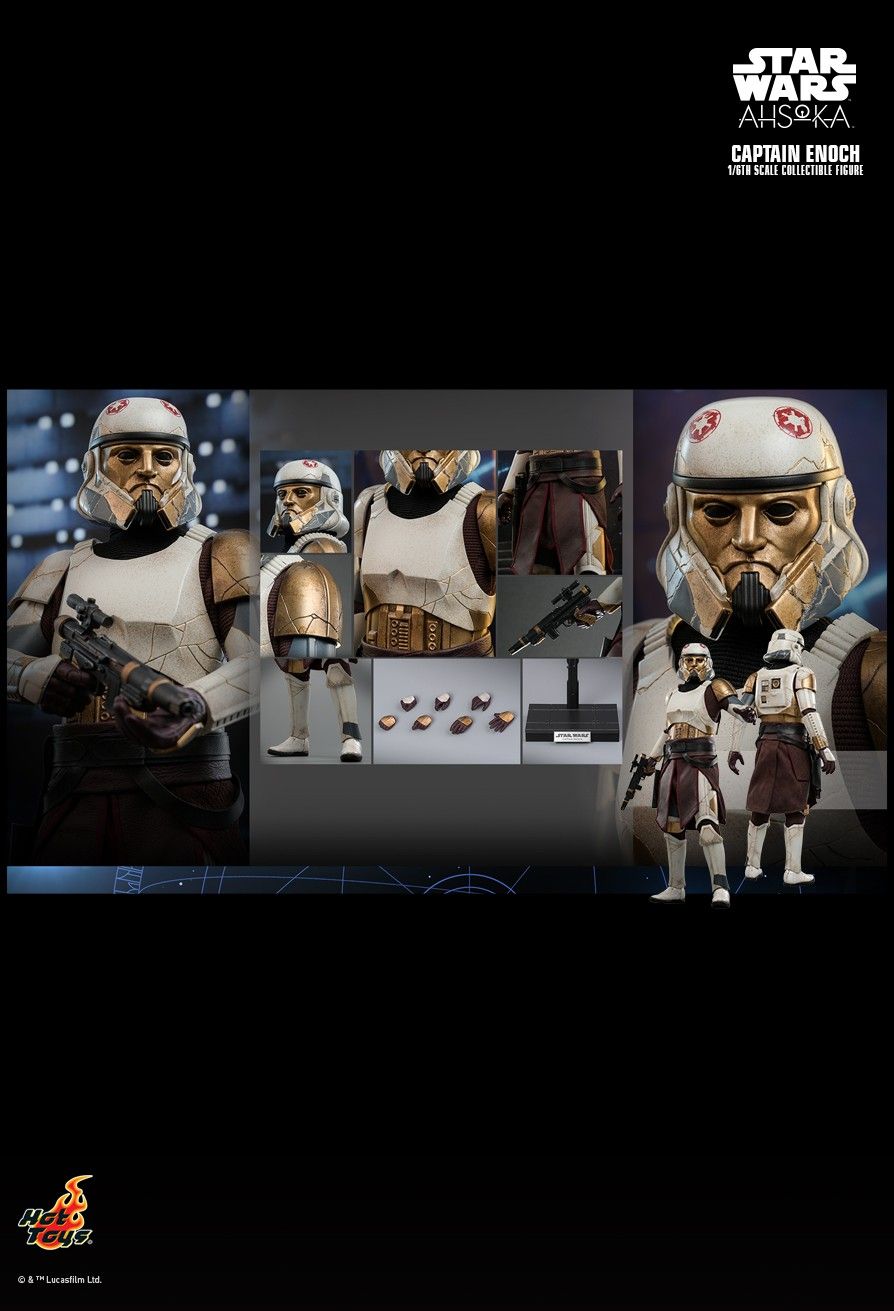 Hot Toys TMS120 - Star Wars : Ahsoka - Captain Enoch