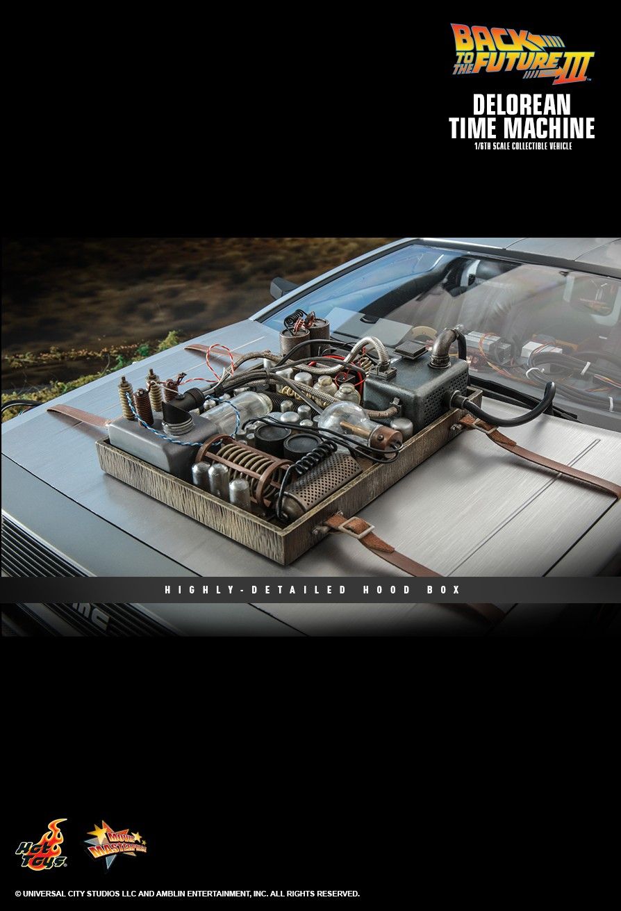 Hot Toys MMS738 - Back To The Future III - Delorean Time Machine