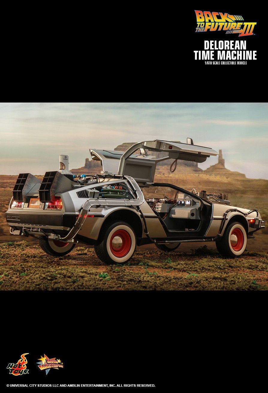 Hot Toys MMS738 - Back To The Future III - Delorean Time Machine