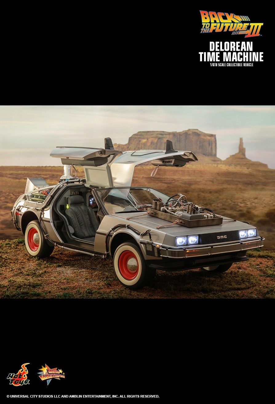 Hot Toys MMS738 - Back To The Future III - Delorean Time Machine