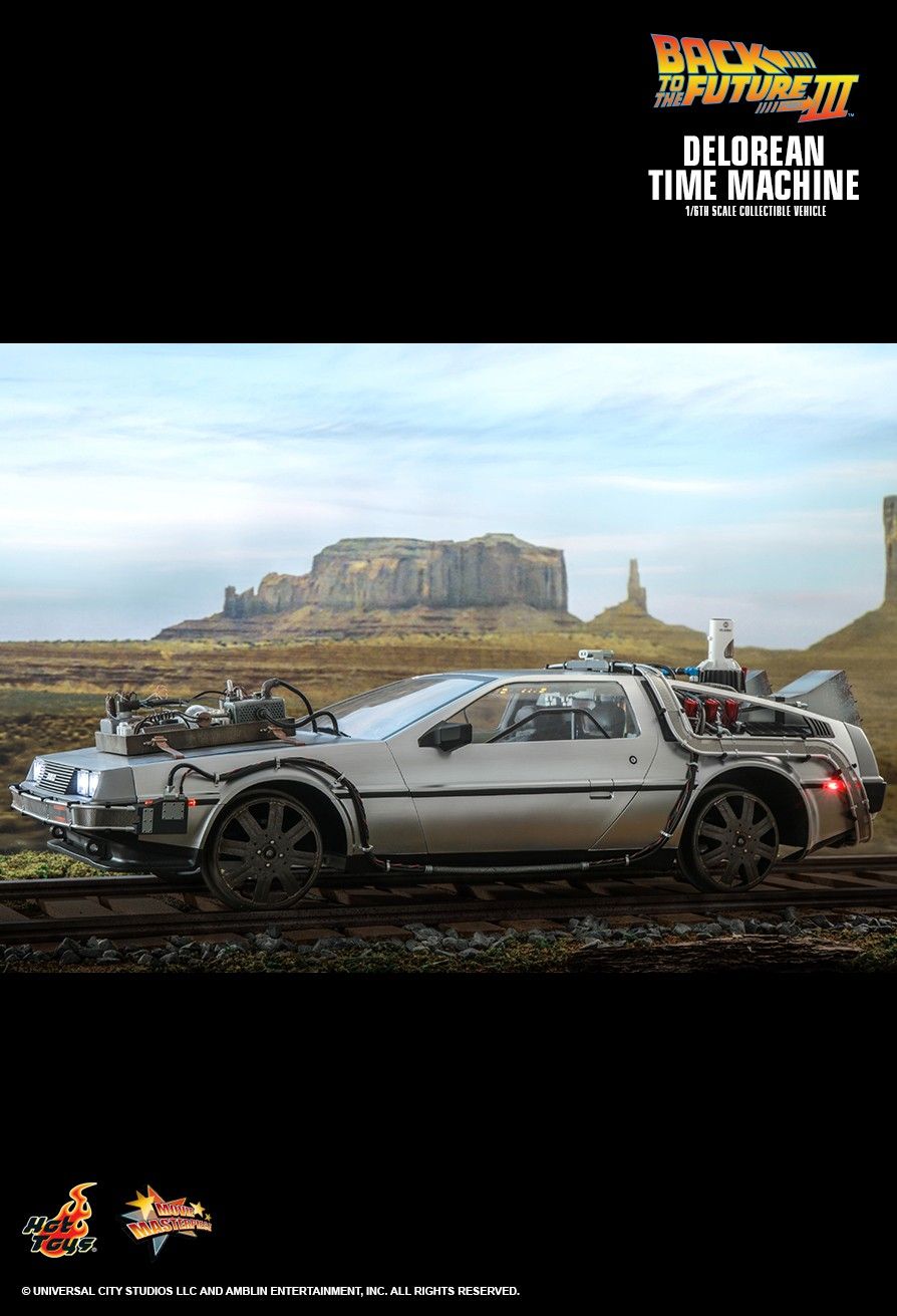 Hot Toys MMS738 - Back To The Future III - Delorean Time Machine