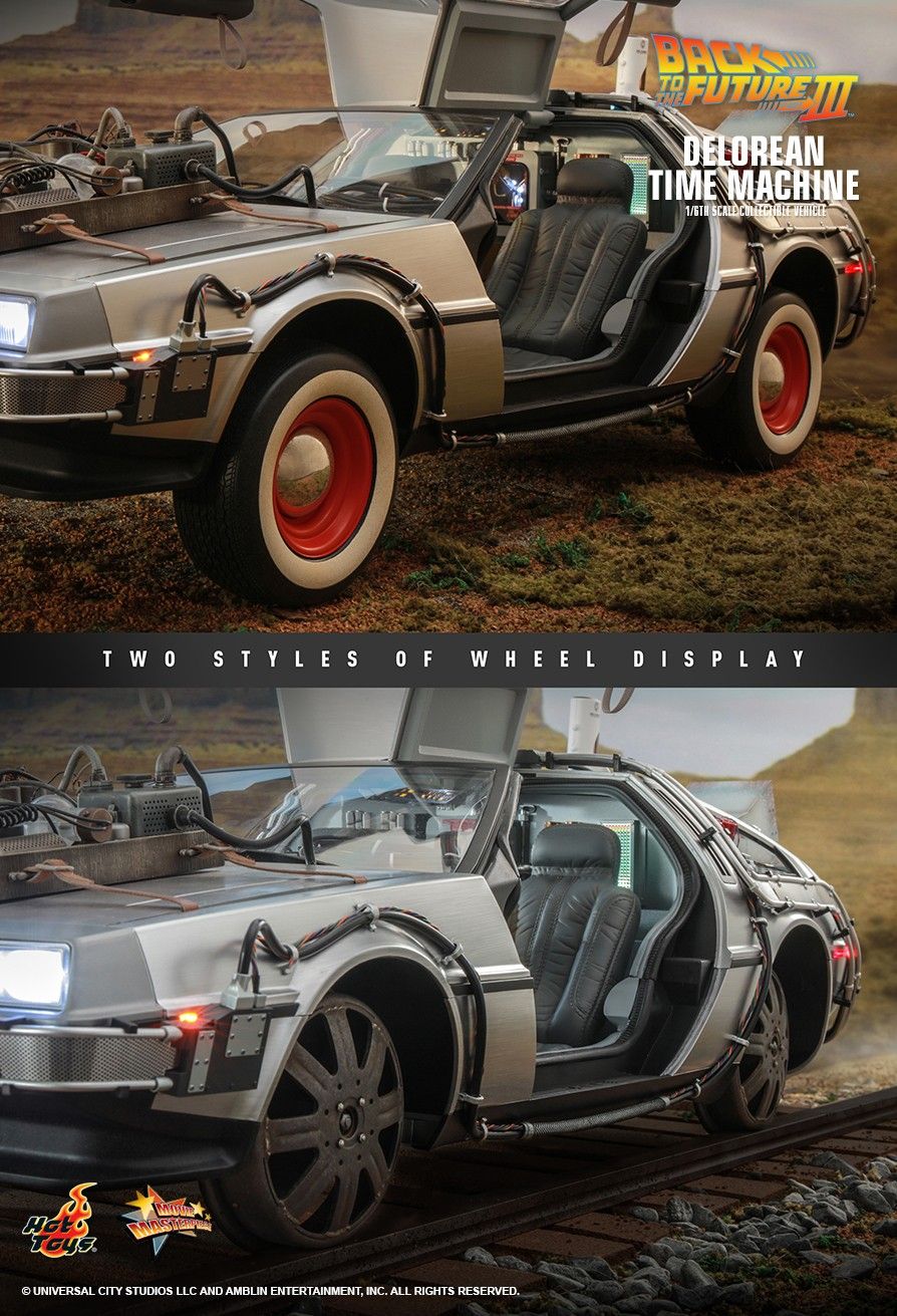 Hot Toys MMS738 - Back To The Future III - Delorean Time Machine