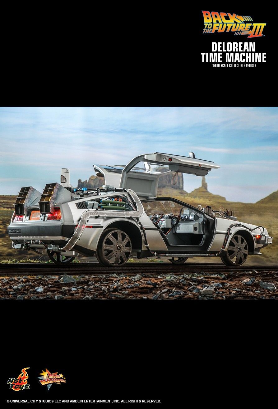 Hot Toys MMS738 - Back To The Future III - Delorean Time Machine