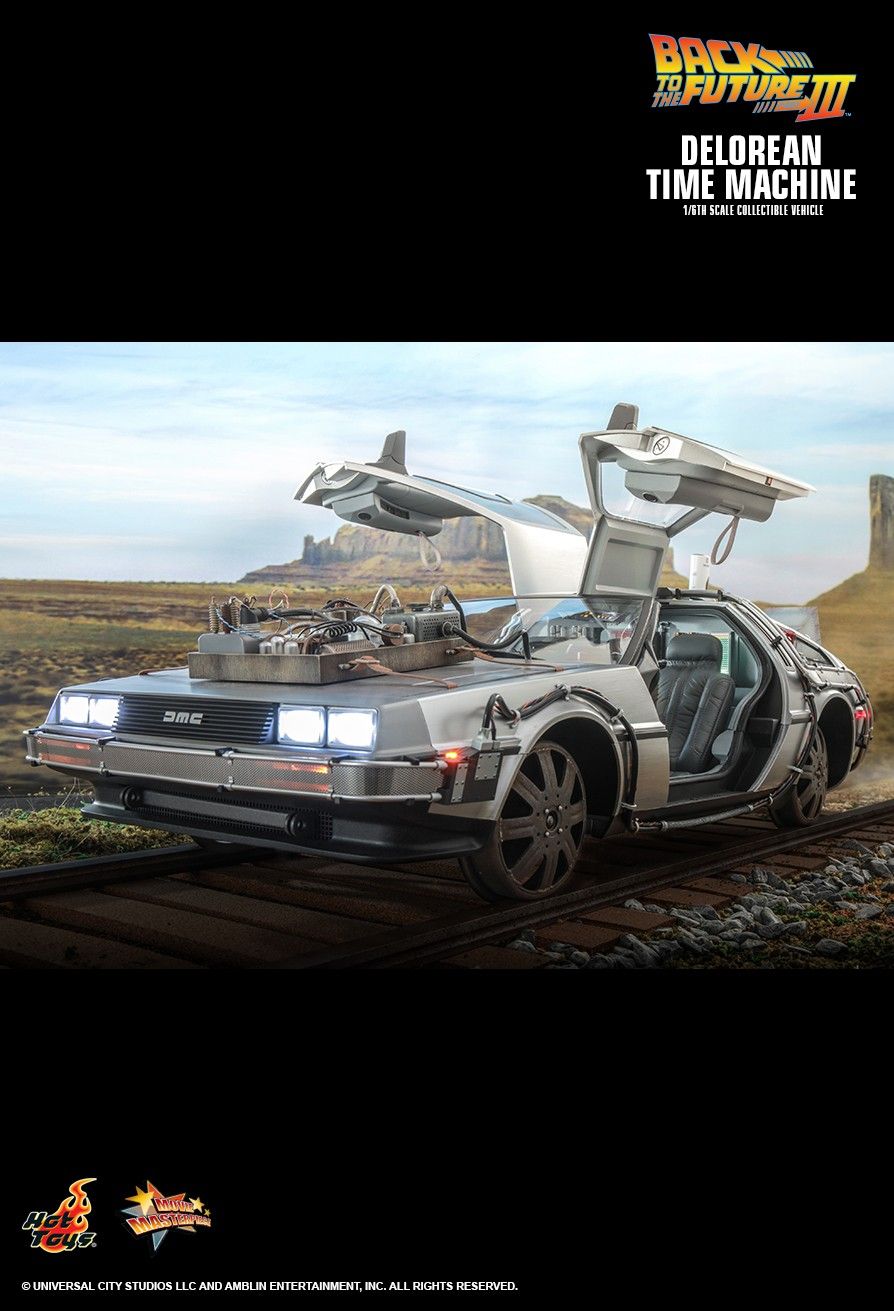 Hot Toys MMS738 - Back To The Future III - Delorean Time Machine