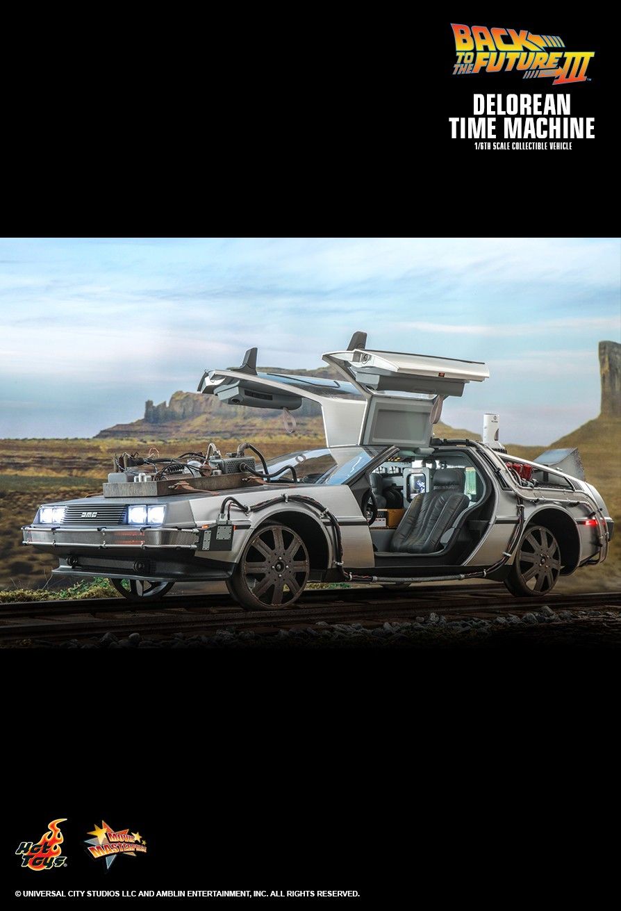Hot Toys MMS738 - Back To The Future III - Delorean Time Machine