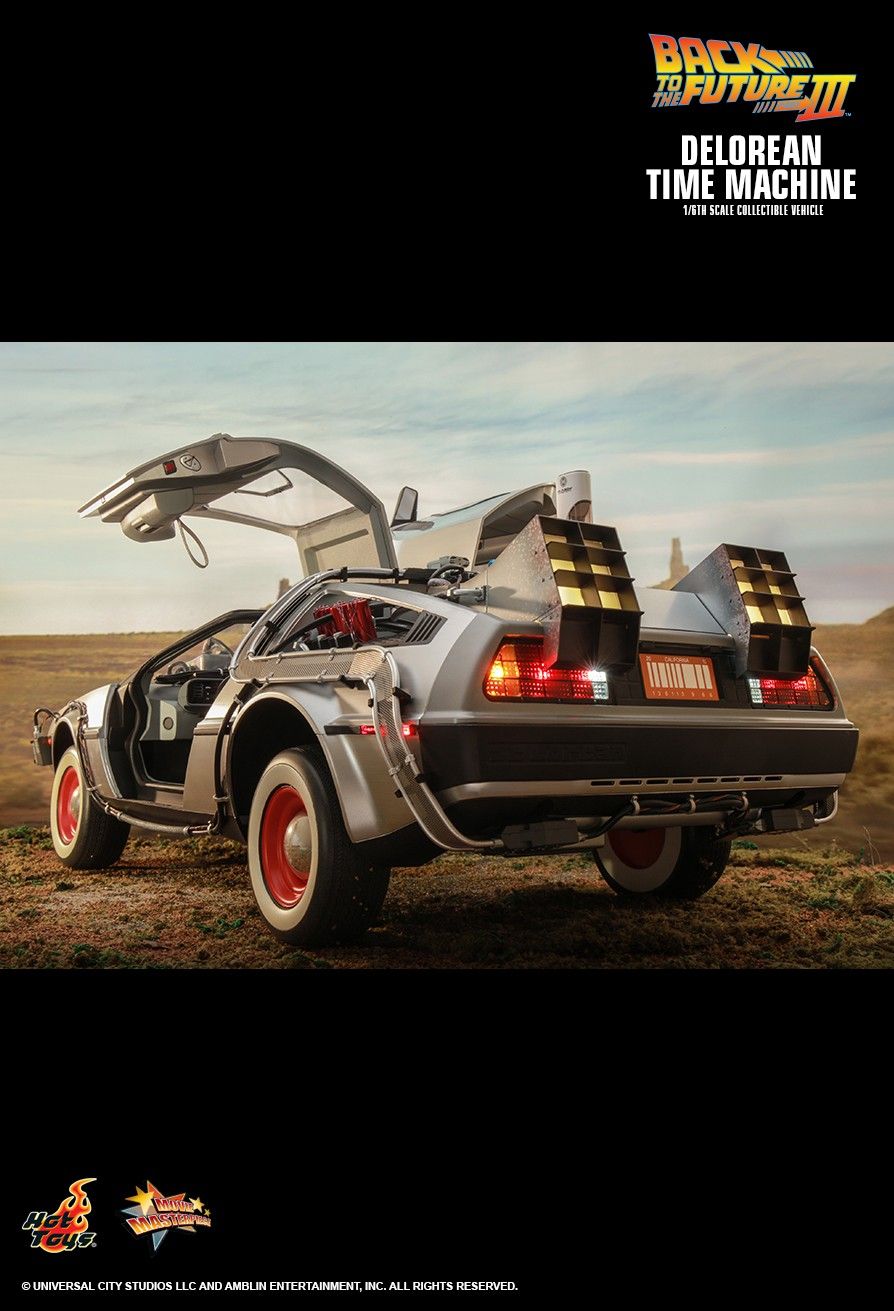 Hot Toys MMS738 - Back To The Future III - Delorean Time Machine