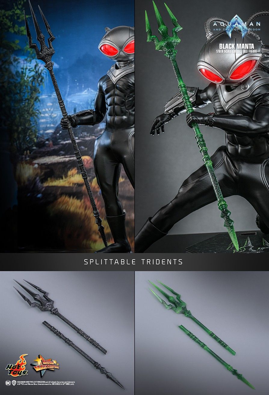 Hot Toys MMS739 - DC Comics - Aquaman & The Lost Kingdom - Black Manta