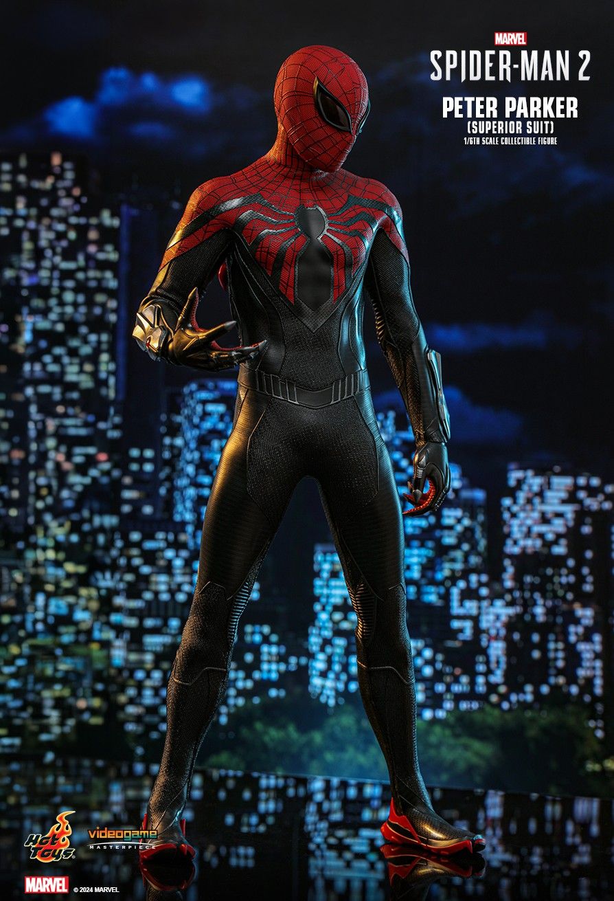 Hot Toys VGM61 - Marvel's Spider Man 2 - Peter Parker Superior Suit