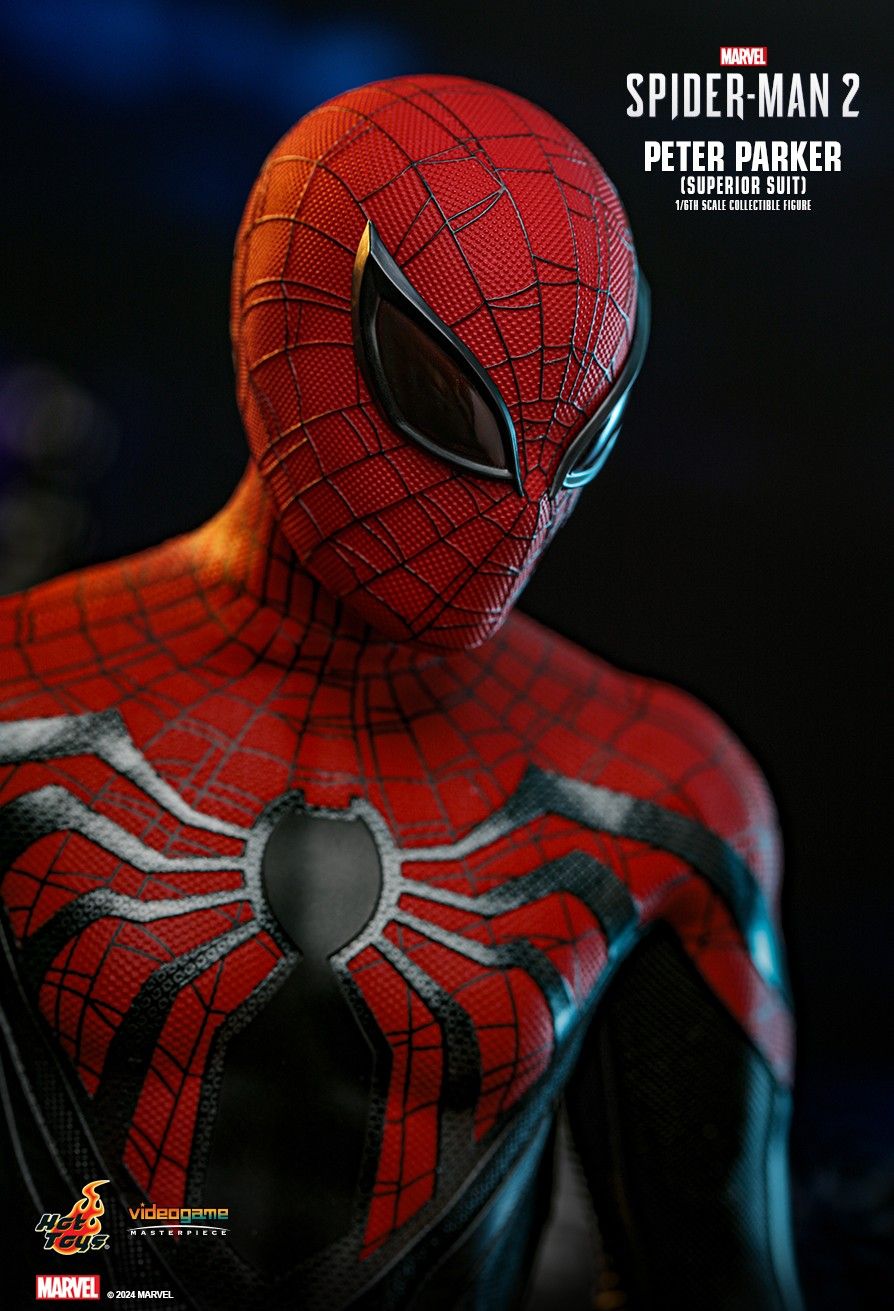 Hot Toys VGM61 - Marvel's Spider Man 2 - Peter Parker Superior Suit