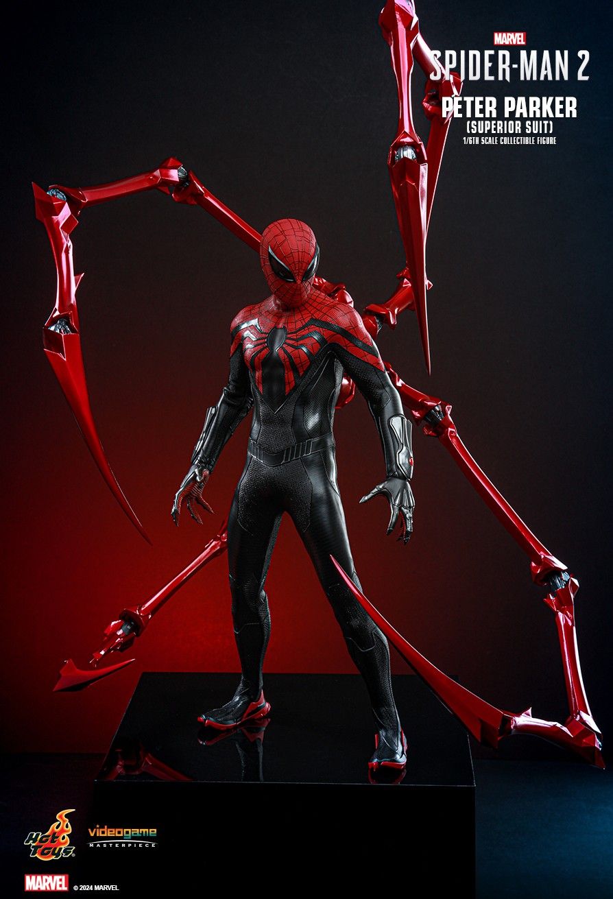 Hot Toys VGM61 - Marvel's Spider Man 2 - Peter Parker Superior Suit