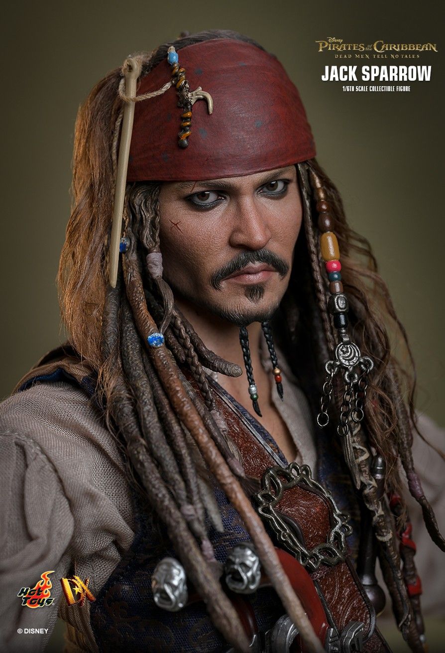 Hot Toys DX37 - Pirates Of The Caribbean : Dead Men Tell No Tales - Jack Sparrow Standard Version