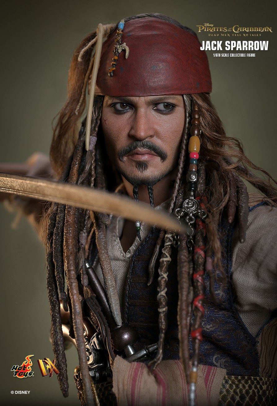 Hot Toys DX37 - Pirates Of The Caribbean : Dead Men Tell No Tales - Jack Sparrow Standard Version