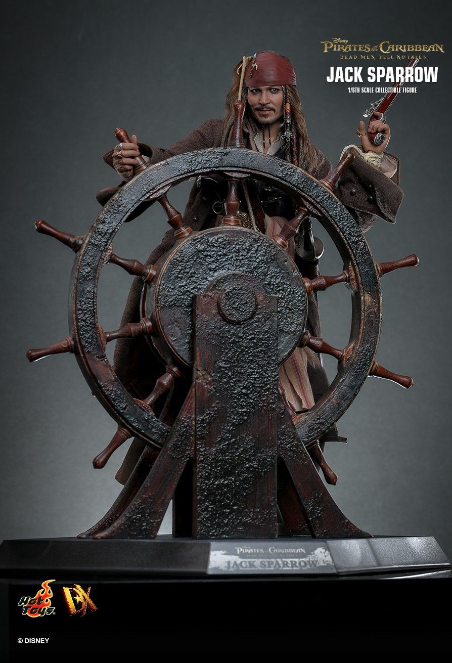 Hot Toys DX37 - Pirates Of The Caribbean : Dead Men Tell No Tales - Jack Sparrow Standard Version