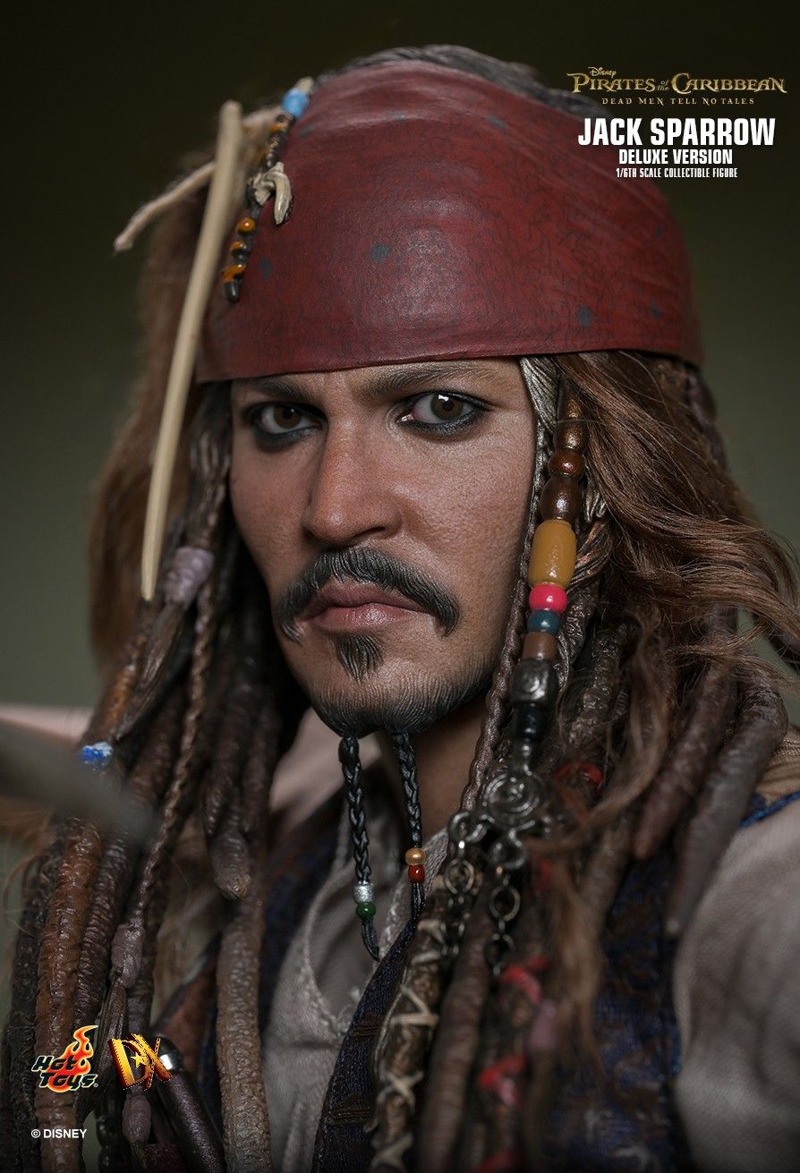 Hot Toys DX38 - Pirates Of The Caribbean : Dead Men Tell No Tales - Jack Sparrow Deluxe Version