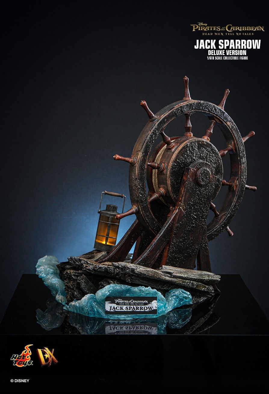 Hot Toys DX38 - Pirates Of The Caribbean : Dead Men Tell No Tales - Jack Sparrow Deluxe Version
