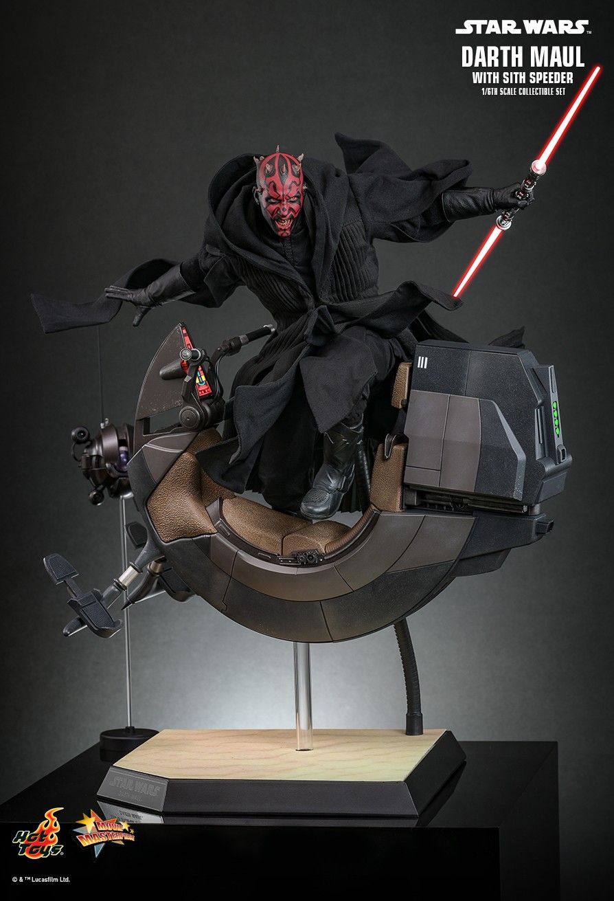 Hot Toys MMS749 - Star Wars : The Phantom Menace - Darth Maul & Sith Speeder