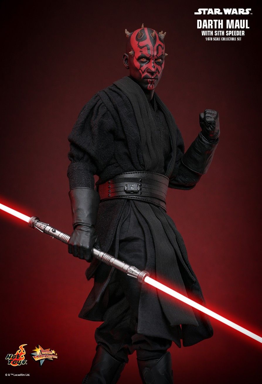 Hot Toys MMS749 - Star Wars : The Phantom Menace - Darth Maul & Sith Speeder