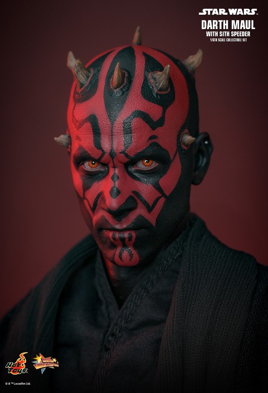 Hot Toys MMS749 - Star Wars : The Phantom Menace - Darth Maul & Sith Speeder