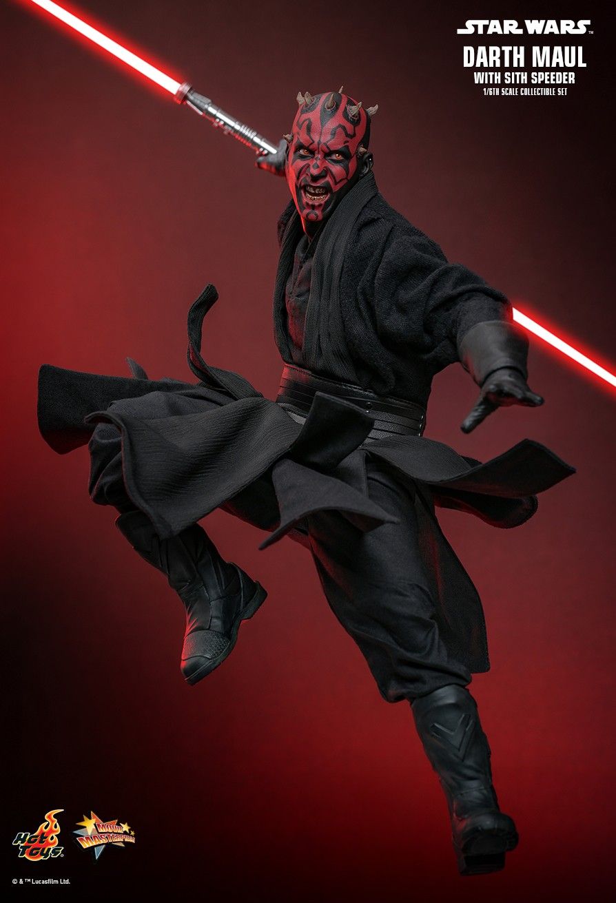 Hot Toys MMS749 - Star Wars : The Phantom Menace - Darth Maul & Sith Speeder