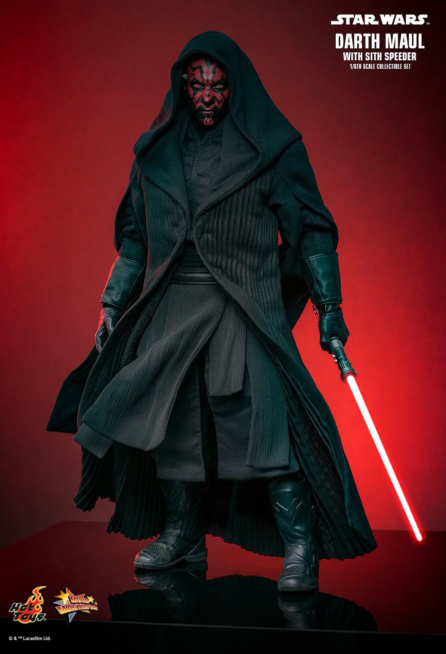 Hot Toys MMS749 - Star Wars : The Phantom Menace - Darth Maul & Sith Speeder