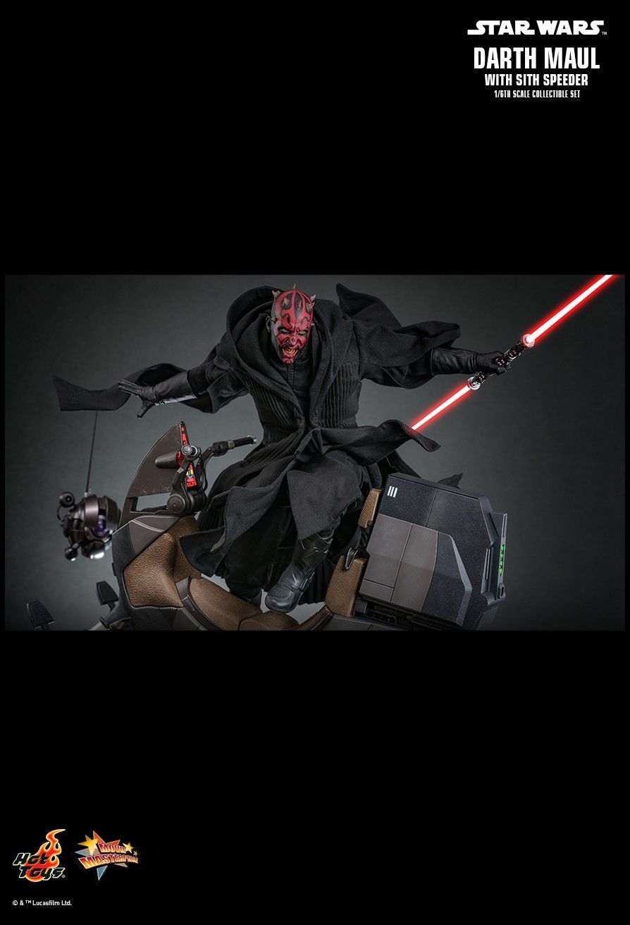 Hot Toys MMS749 - Star Wars : The Phantom Menace - Darth Maul & Sith Speeder