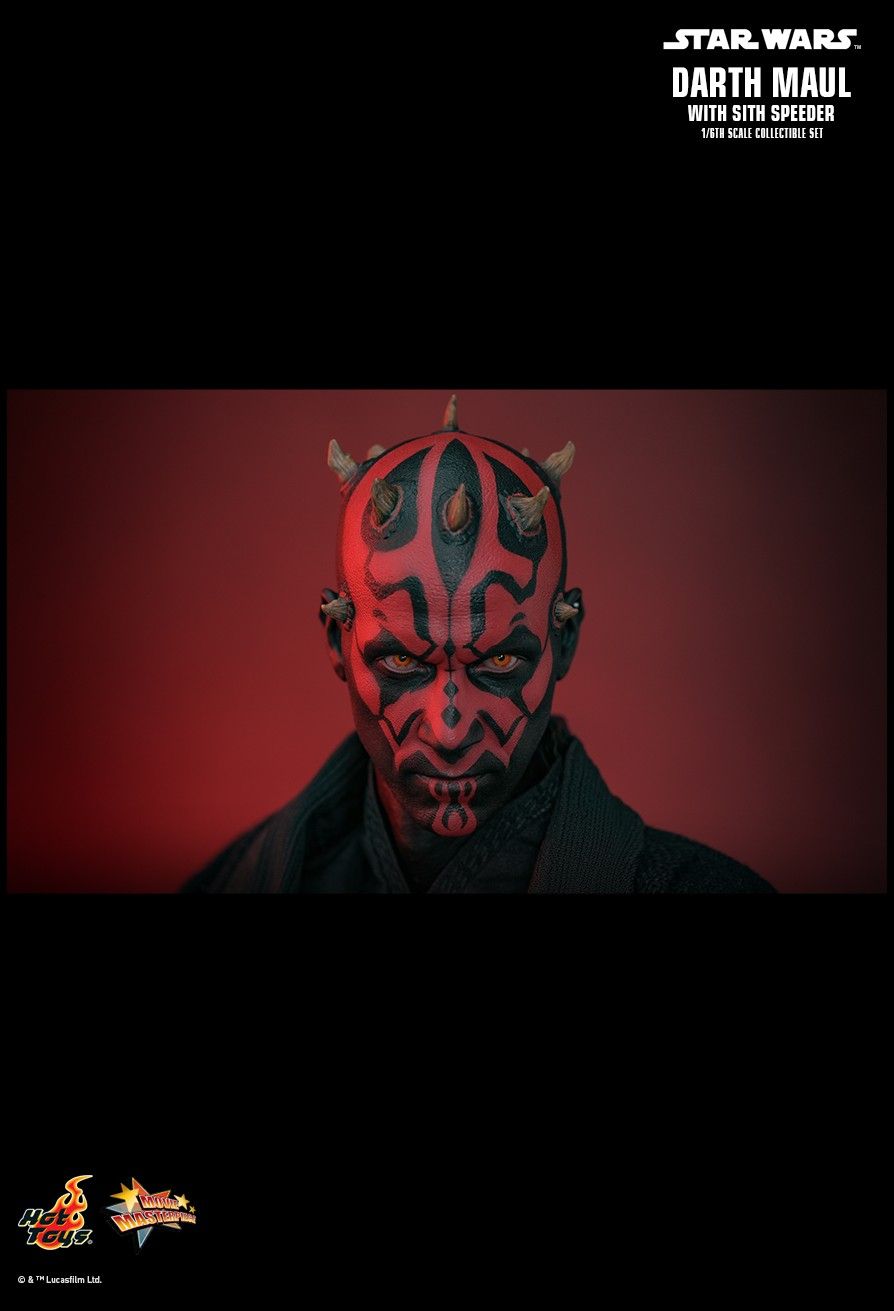 Hot Toys MMS749 - Star Wars : The Phantom Menace - Darth Maul & Sith Speeder