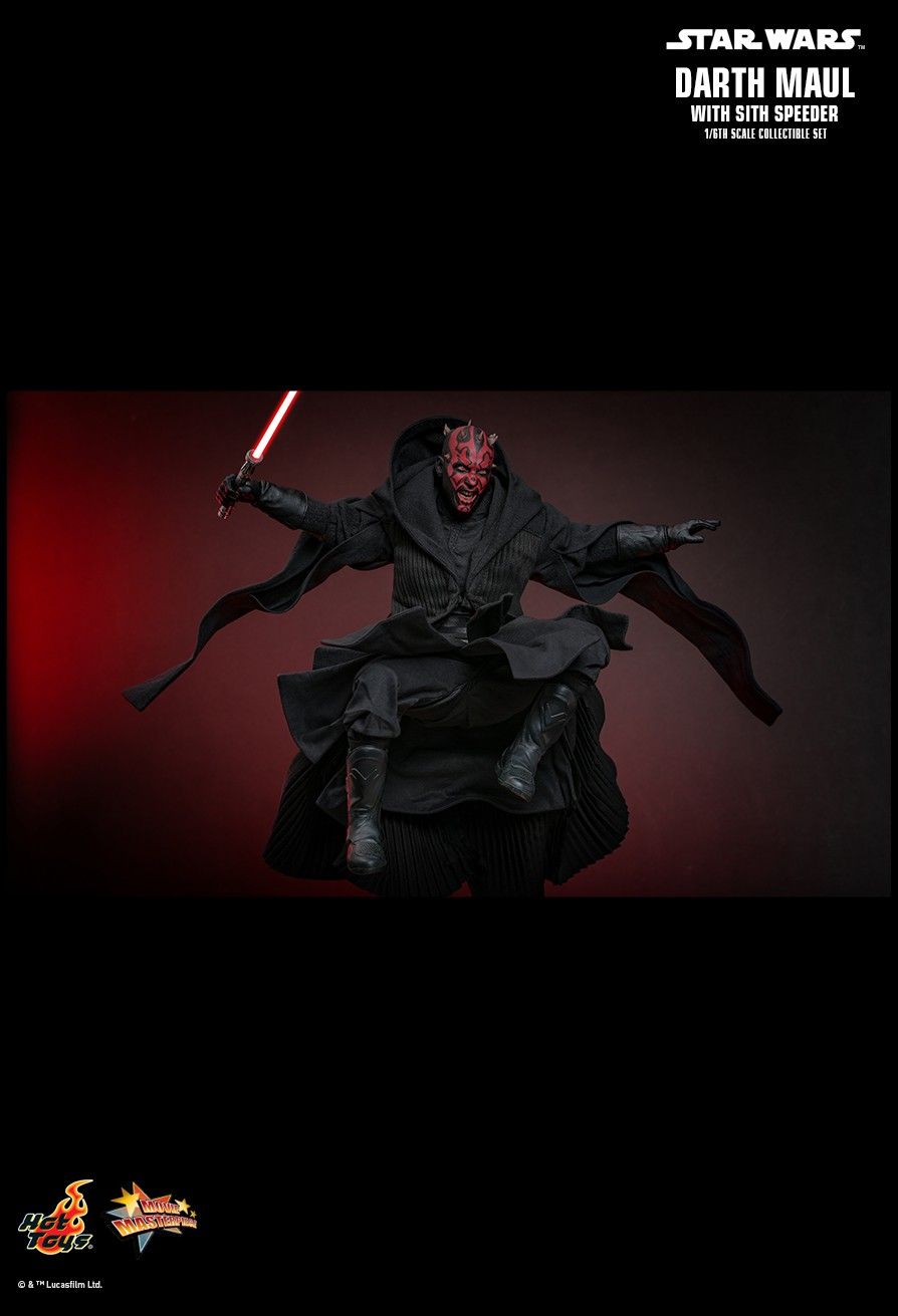 Hot Toys MMS749 - Star Wars : The Phantom Menace - Darth Maul & Sith Speeder
