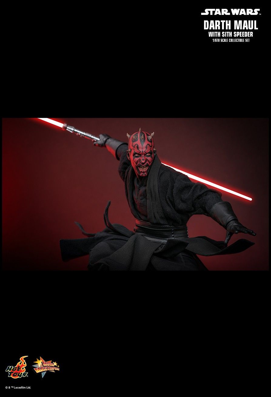 Hot Toys MMS749 - Star Wars : The Phantom Menace - Darth Maul & Sith Speeder