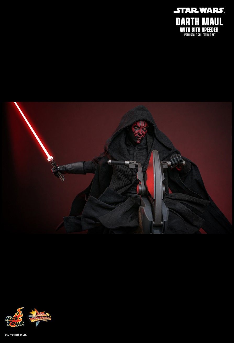 Hot Toys MMS749 - Star Wars : The Phantom Menace - Darth Maul & Sith Speeder