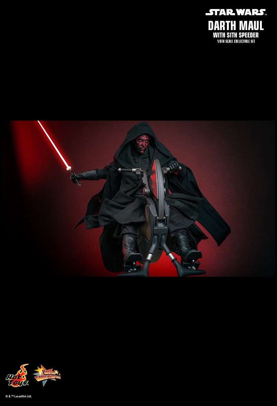 Hot Toys MMS749 - Star Wars : The Phantom Menace - Darth Maul & Sith Speeder