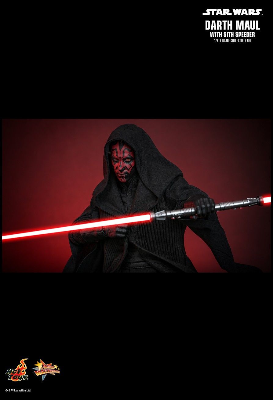 Hot Toys MMS749 - Star Wars : The Phantom Menace - Darth Maul & Sith Speeder