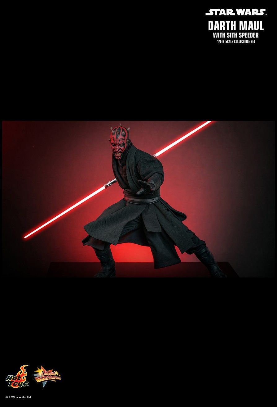 Hot Toys MMS749 - Star Wars : The Phantom Menace - Darth Maul & Sith Speeder